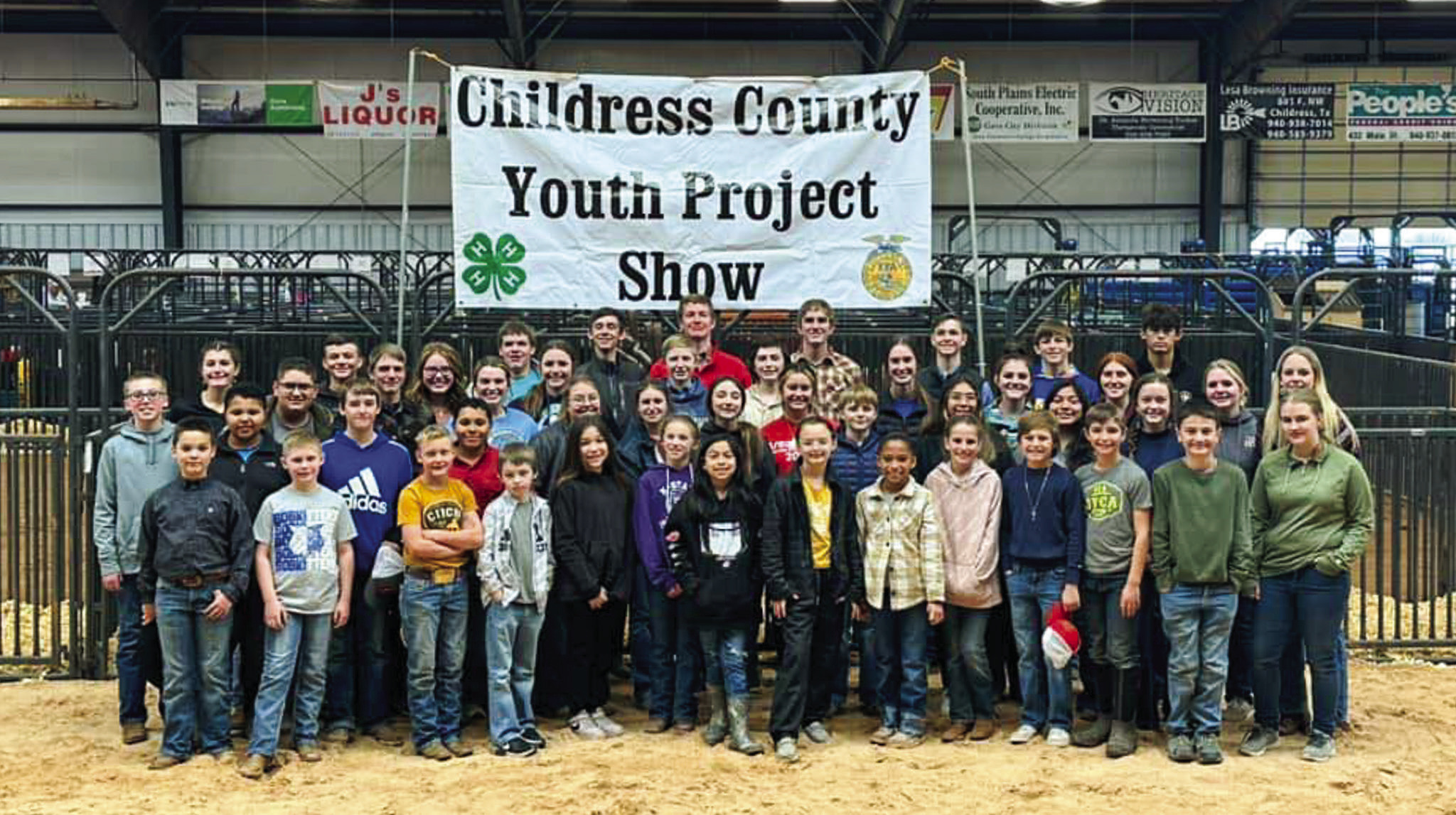 Childress County Youth Project Show over 50 exhibitors, 100
