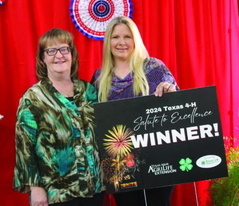 Whitaker announced as 2024 Texas 4-H Salute to Excellence winner